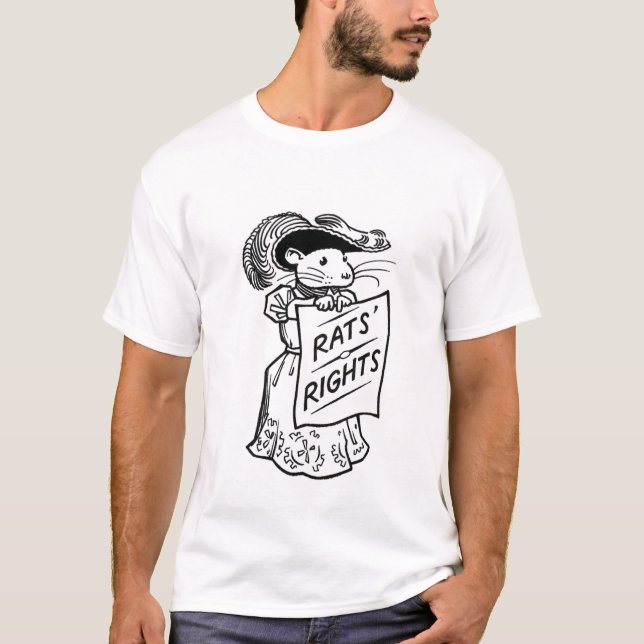 Camisa dos direitos dos ratos (Frente)
