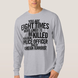 Camisa dos fatos do terrorismo
