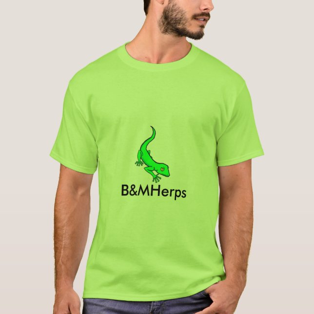 Camisa dos funcionarios de B&MHerps (Frente)