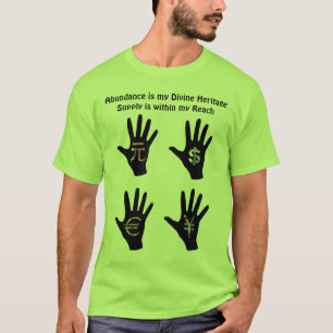 Camisa dos homens da abundância