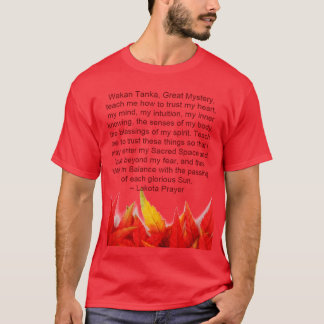 camisa dos homens da oração do lakota