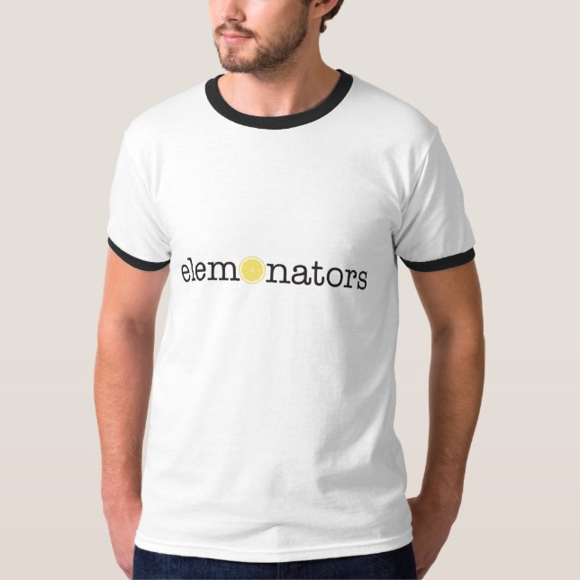 Camisa dos homens de Elemonators da equipe (Frente)
