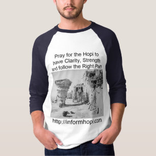 Camisa dos homens do apoio do Hopi