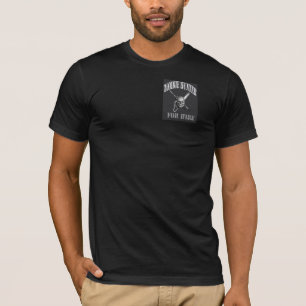 camisa dos homens do caçador do zombi