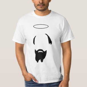 Camisa dos homens t da barba de Francis de santo