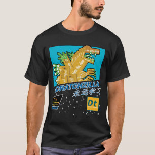 Camisa dos homens T de Scratchzilla