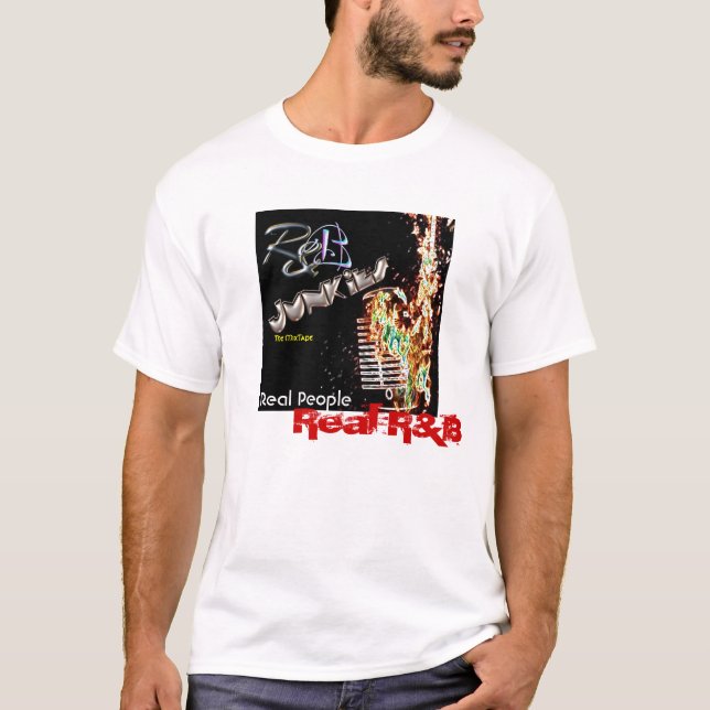 Camisa dos homens T dos toxicómanos de R&B (Frente)