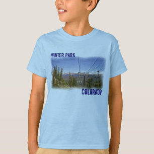 Camisa dos meninos do inverno Park