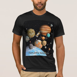 Camisa dos mundos de Kepler