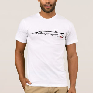 Camisa dos peixes do sopro