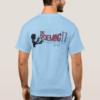 camisa dos poemas assustadores dos homens "eu