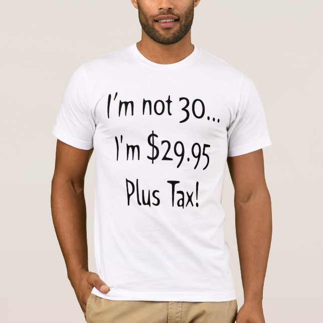 Camisa dos presentes de aniversário de 30 anos T (Frente)