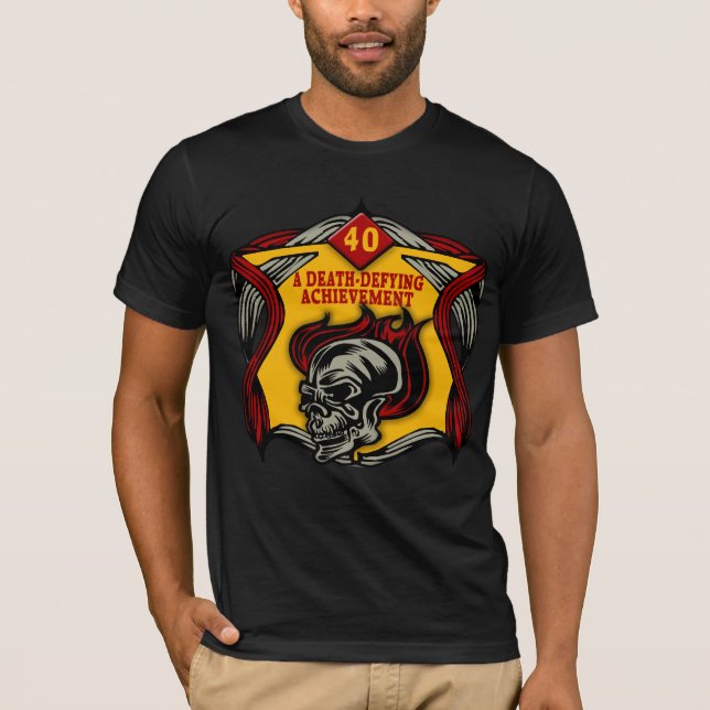 Camisa dos presentes de aniversário de 40 anos T (Frente)