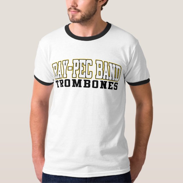 Camisa dos Trombones da banda Raio-CPE (Frente)