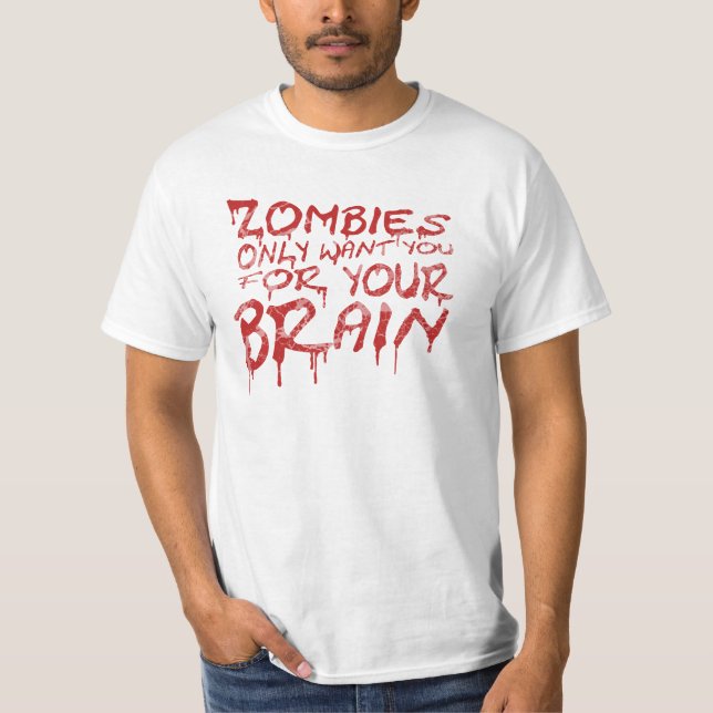 Camisa dos zombis T (Frente)