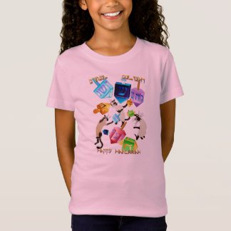Camisa Dreidels-indicada por letras deliciosa