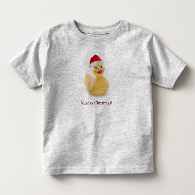 Camisa Ducky de borracha do papai noel (Frente)