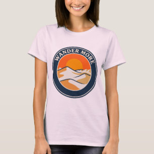 Camisa Dunas de Areia do Deserto Vague Mais Pôr do