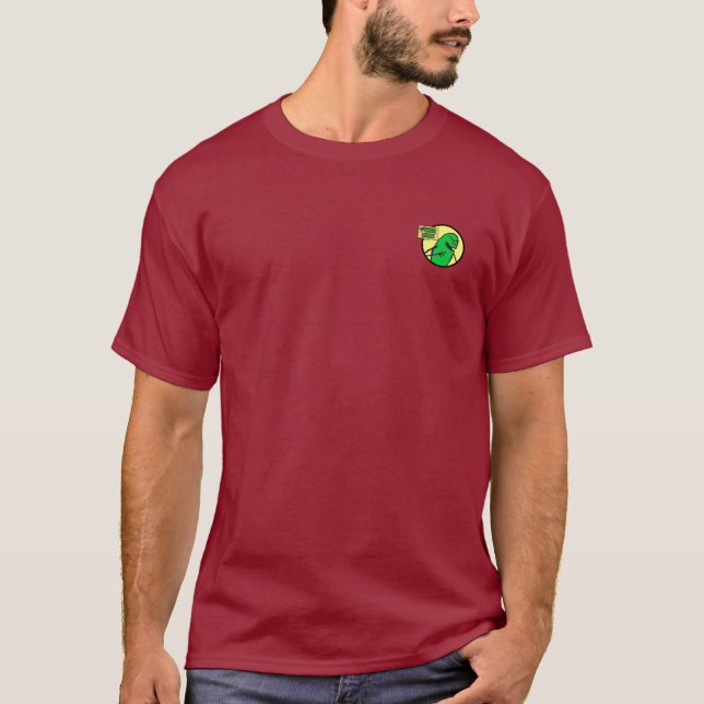Camisa "É Complicada" Verde Weenii (atrás) (Frente)