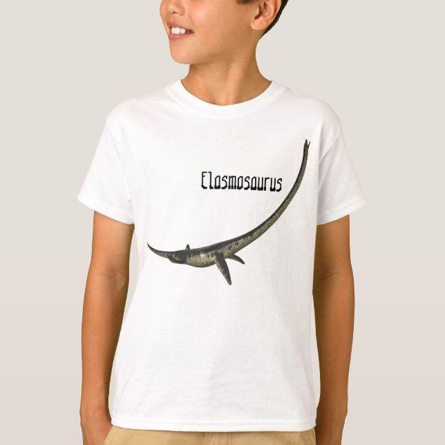 Camisa Elasmosaurus Kids (Frente)