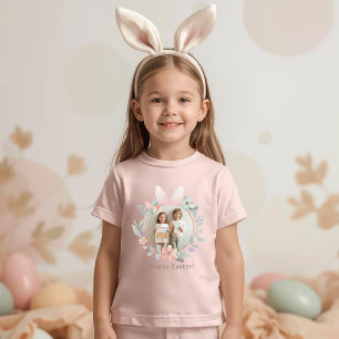 Camisa Elegante do Coelho de Páscoa para Criança