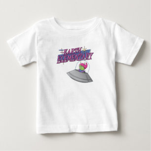 Camisa elementar de bebê da Terra