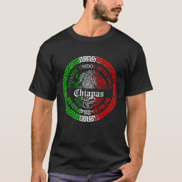 Camisa emblema do Estado de Chiapas méxico