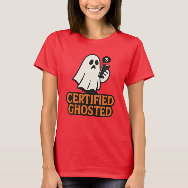 Camisa Enganada Certificada - Espíritos Engraçados (Frente)