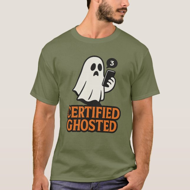 Camisa Enganada Certificada - Espíritos Engraçados (Frente)