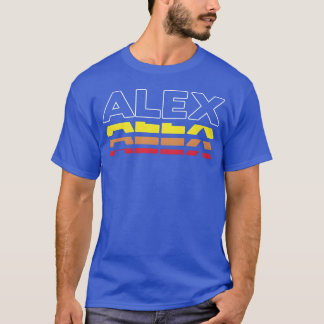 Camisa engraçada Ale primeiro nome vintage pôr do