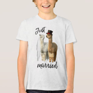 Camisa Engraçada Alpaca Noiva E Casamento De Almoç