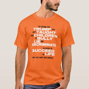Camisa engraçada anti-Trump para humor político li