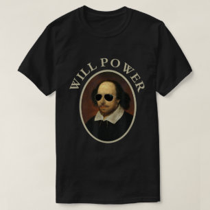 Camisa engraçada com citação de Shakespeare sobre