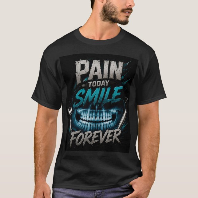🦷 Camisa engraçada com citação de sorriso de paci (Frente)