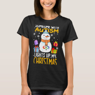 Camisa engraçada Conscientização do Autismo Boneco