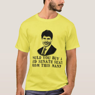 Camisa engraçada da corrupção T de Rod Blagojev