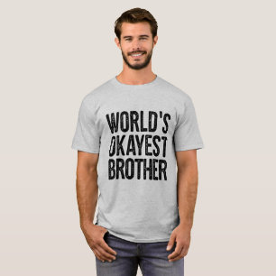 Camisa engraçada da definição do irmão de Okay