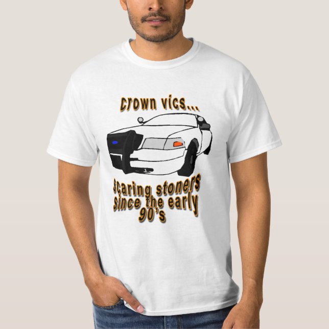 Camisa engraçada da polícia - remake (Frente)