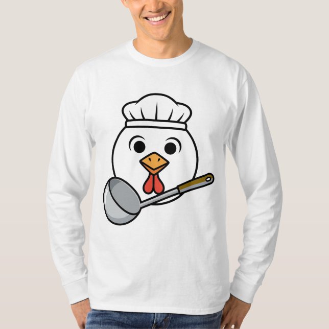 Camisa engraçada da senhora do almoço, Camisa da c (Frente)