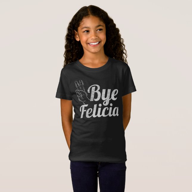 Camisa engraçada das camisas de Felicia do adeus (Frente Completa)