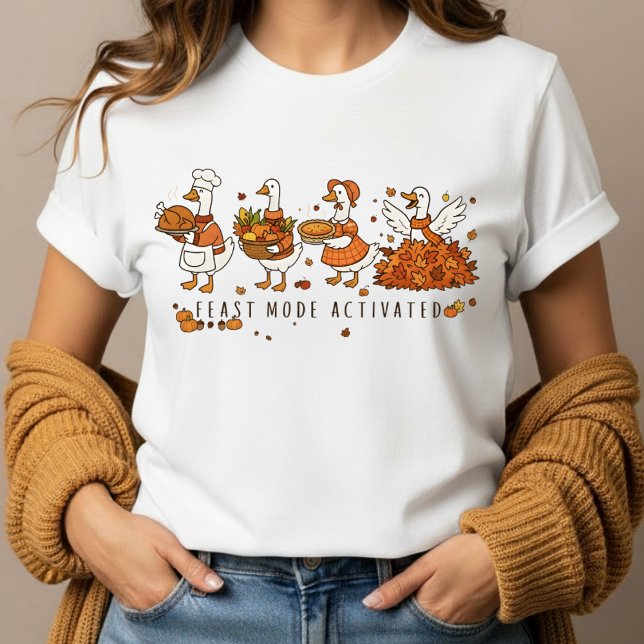 Camisa engraçada de Ação de Graças de outono para  (Criador carregado)
