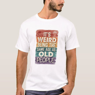 Camisa engraçada de aniversário de 40, 50, 60 anos