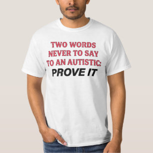 Camisa engraçada de autismo, Humor autista