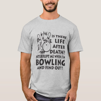 Camisa Engraçada De Boliche Descobre Presente