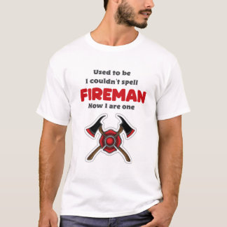 Camisa Engraçada de Bombeiro