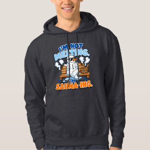 Camisa engraçada de boneco de neve que não está de