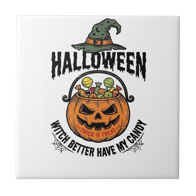 Camisa engraçada de bruxa de Halloween com design  (Frente)