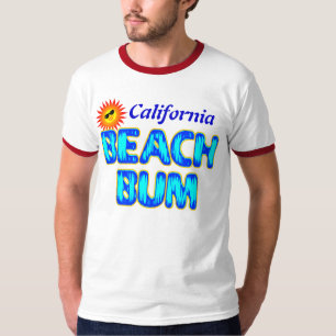 Camisa Engraçada de Bum Beach Personalizada da Cal