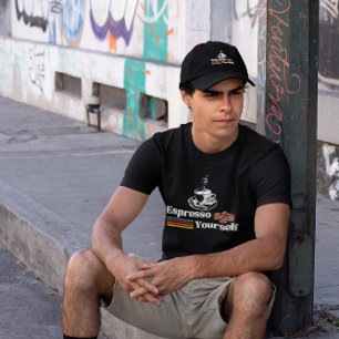 Camisa Engraçada De Café Estilo de Humor Diário