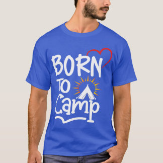 Camisa engraçada de camping camiseta engraçada de 